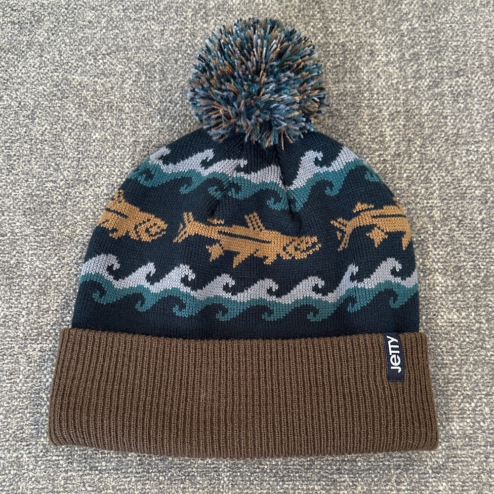NWOT JETTY men’s beanie snow hat - Picture 3 of 7